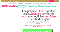 Desktop Screenshot of neumannwellness.com